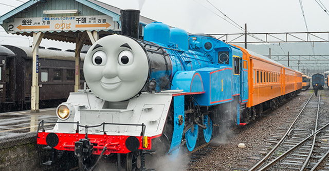 日本初登場！リアル機関車トーマスが大井川鐵道を走る！｜cozre[コズレ