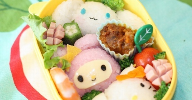 激カワ！キティちゃんやマイメロの、サンリオ・キャラ弁4連発｜cozre