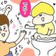 【コメタパン育児絵日記（42）】2歳児のトイレ中に私がしてることとは・・