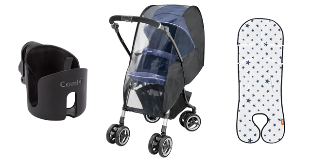 コンビのベビーカーオプションをご紹介！レインカバーやフットマフなど