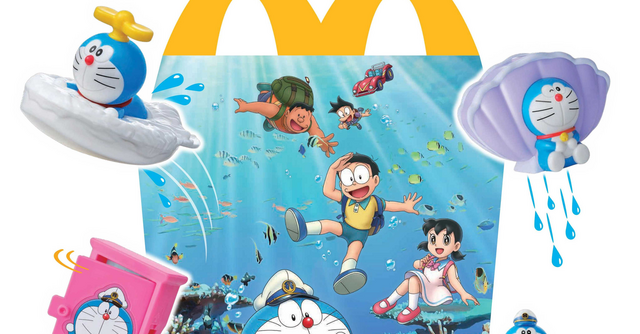 3月20日(金)より期間限定販売！ハッピーセット(R)「ドラえもん
