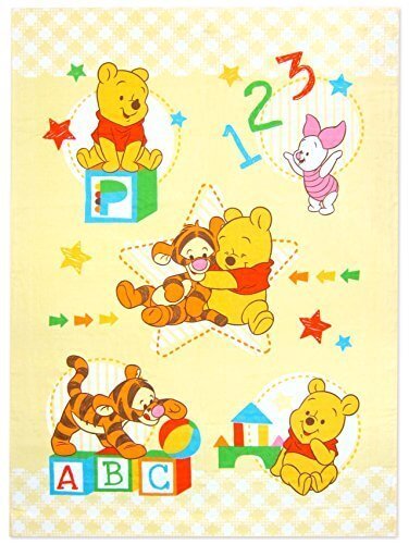 タックコーポレーション Disney ベビープー 表ガーゼタオルケット 85×115cm クリーム 綿100% Z1823,出産祝い,タオルケット,