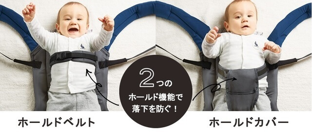 コンビジョインのホールドベルトとホールドカバー,抱っこひも,コンビ,ジョイン