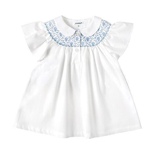 ソレイアード SOULEIADO チュニックブラウス ホワイト 70cm 48113,キッズ,ブラウス,