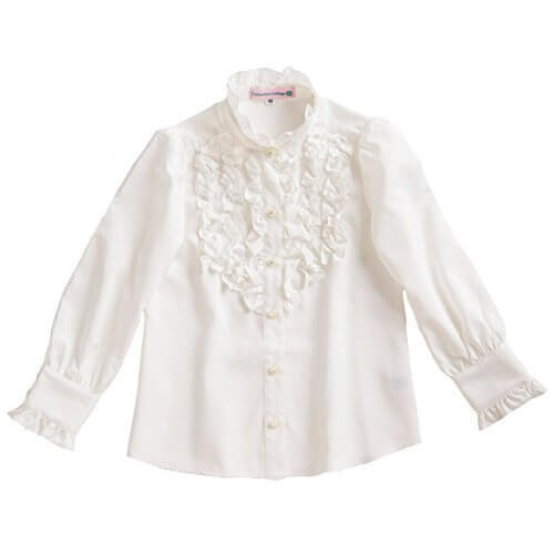 立ち襟フリルブラウス｜キャサリンコテージ,キッズ,ブラウス,