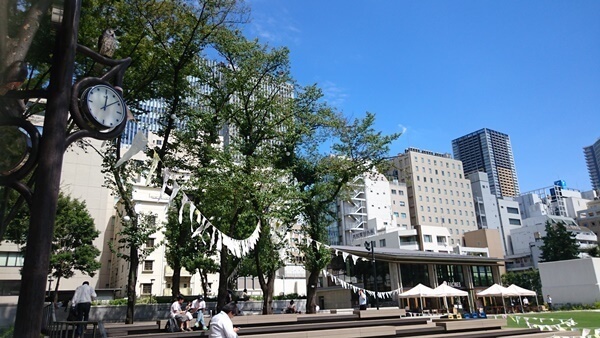三角バナーでオシャピクみたい!,南池袋,公園,