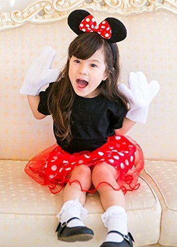 Masha Selection(マーシャセレクション) ミニーちゃん 風チュチュ キッズコスチューム 女の子,ハロウィン,ディズニー,