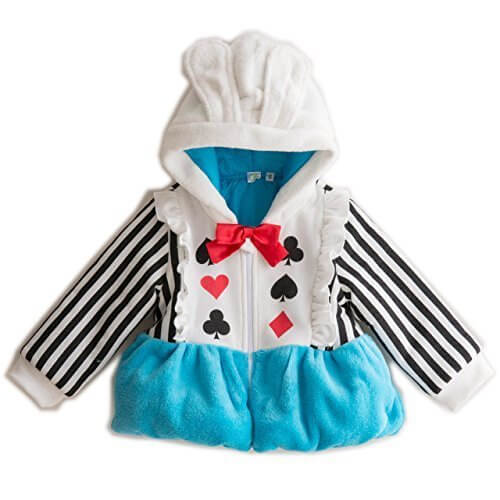 (キャサリンコテージ) Catherine Cottage子供服 キッズ用コート ハロウィン 衣装 仮装 防寒 白雪姫 白うさぎ ディズニーキャラクターな... TK4057,ハロウィン,ディズニー,