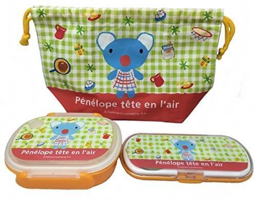 ペネロペ　ランチボックス　セット　箸　スプーン　フォーク　巾着,ペネロペ,絵本,
