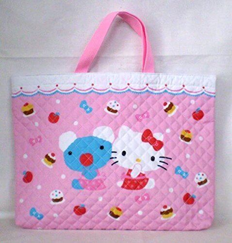 キティ&ペネロペ・キルト 手提げバッグ 3210,ペネロペ,絵本,