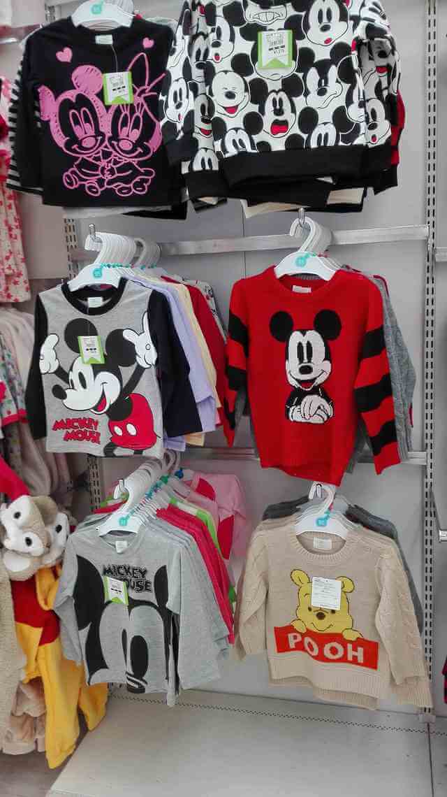 オリジナル ディズニーTシャツ,西松屋,ディズニー,