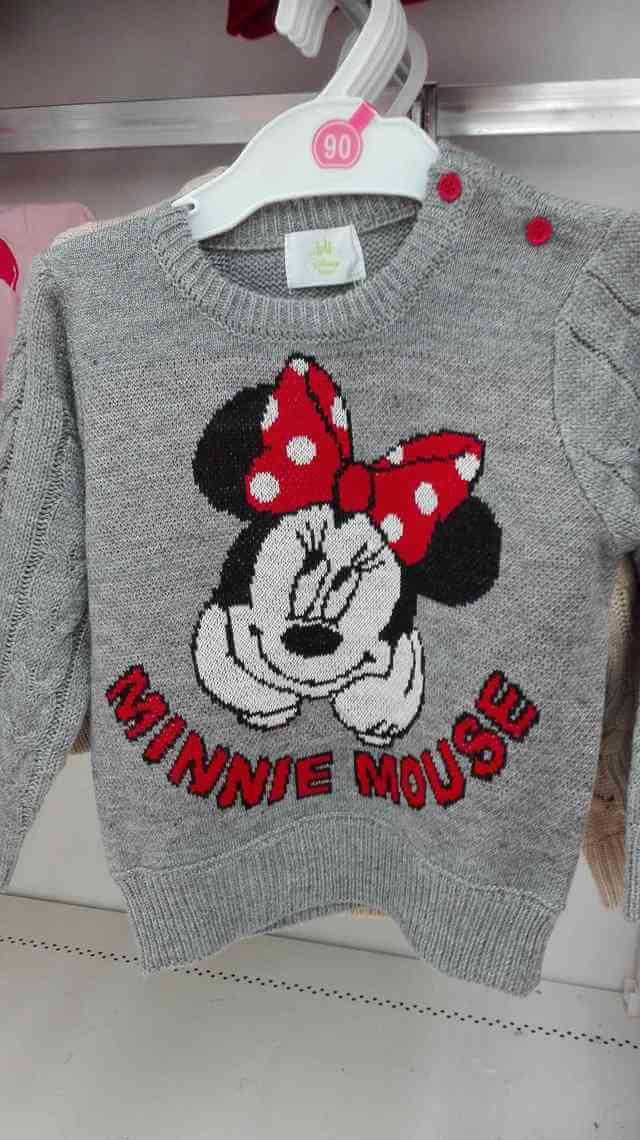 オリジナル ミニーマウストレーナー,西松屋,ディズニー,