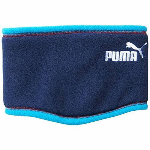 PUMA(プーマ) キッズ・ジュニア JR ネックウォーマー 052627 ((02)ピーコート×メチルブルー),キッズ,ネックウォーマー,