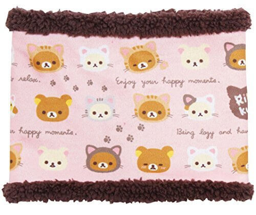 San-X(サンエックス) ネックウォーマー キャラクター子供用ネックウォーマー リラックマ [正規代理店品],キッズ,ネックウォーマー,