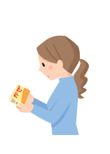 風邪薬を見つめる女性,妊娠,くすり,