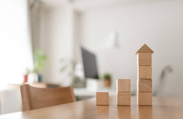 積み木とリビング,ニトリ,子ども部屋,