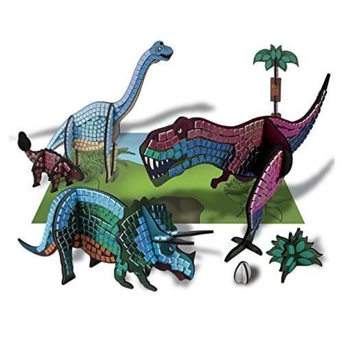 ＜ボーネルンド＞ 3Dスティッキーモザイク 恐竜のせかい,メイキングトイ,女の子,