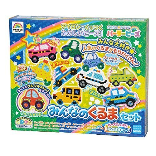 パーラービーズ みんなのくるまセット 80-54154,メイキングトイ,女の子,