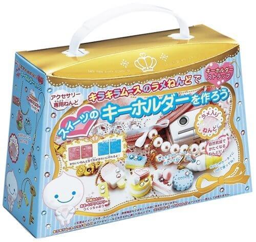 キラキラムースのラメねんどでスイーツのキーホルダーを作ろう,メイキングトイ,女の子,