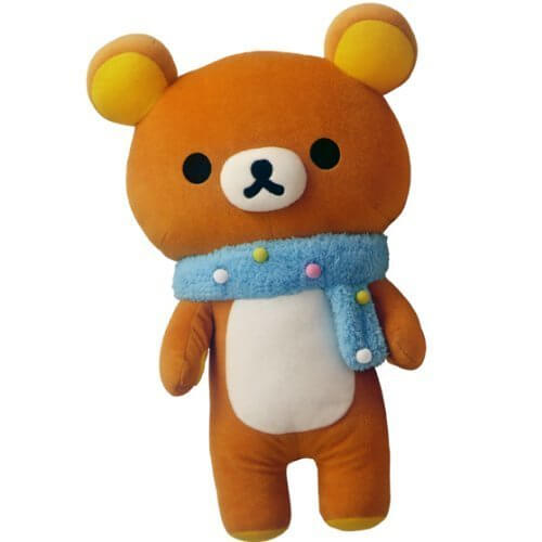 リラックマ　ボンボンマフラーぬいぐるみXL 【リラックマ】,子ども,マフラー,