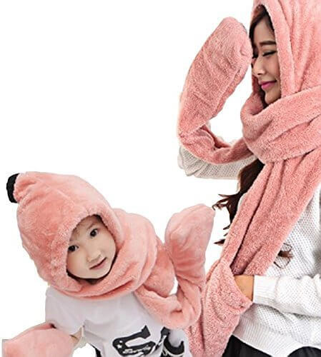 2015 秋冬 【JADE Japan】 レディース ファッション マフラー （ベージュ、レッド、コーヒー、アイボリー、ベビーピンク、イエロー、ローズ、ピンク、グレー/ レディース、キッズ） 親子 ペア 手袋 帽子 ストール 耳あて ファー かわいい 女の子 フワフワ 定番 デザイン 防寒 ファッション小物 ファッション小物専門 Madre,子ども,マフラー,