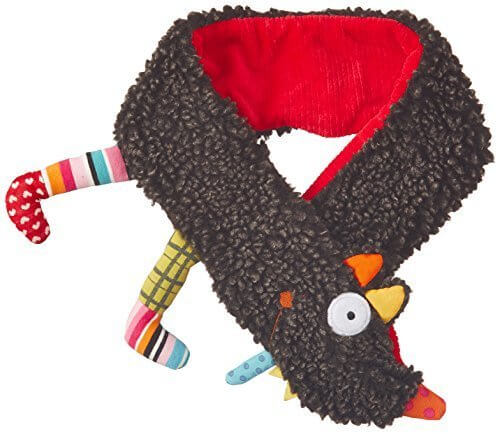 エブロボ フレンチテイストでおしゃれに くいしんぼうルールー マフラー 743076,子ども,マフラー,