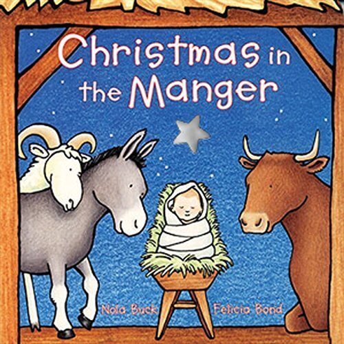 Christmas in the Manger Board Book,クリスマス,絵本,