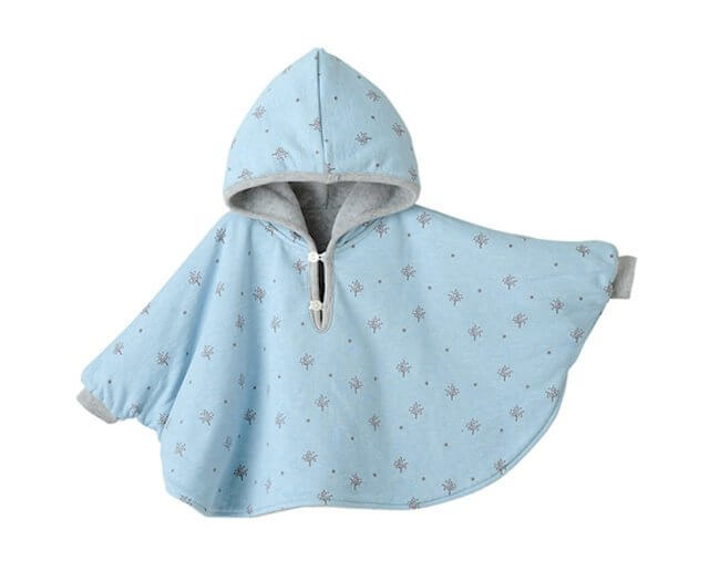 ange select リバーシブル フード 付き パーカー,子供用,ポンチョ,