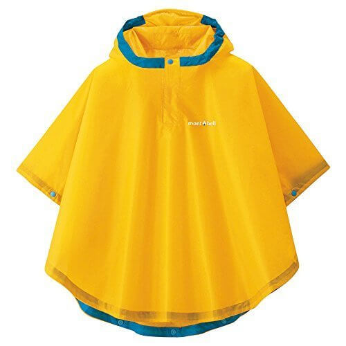 トレッキング レインポンチョ Kid's｜モンベル,子供用,ポンチョ,