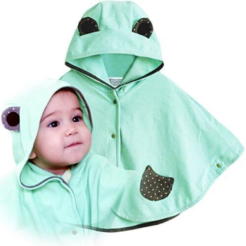 HONEY BLOSSOM ベビー 春夏 ポンチョ｜グリーン,子供用,ポンチョ,