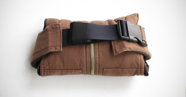 たたんだ状態の抱っこひも,抱っこひも,おすすめ,キューズベリー