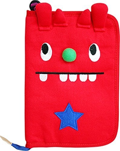 ニックナック Monster GRONK マルチケース Rosso レッド,母子手帳,ケース,ブランド