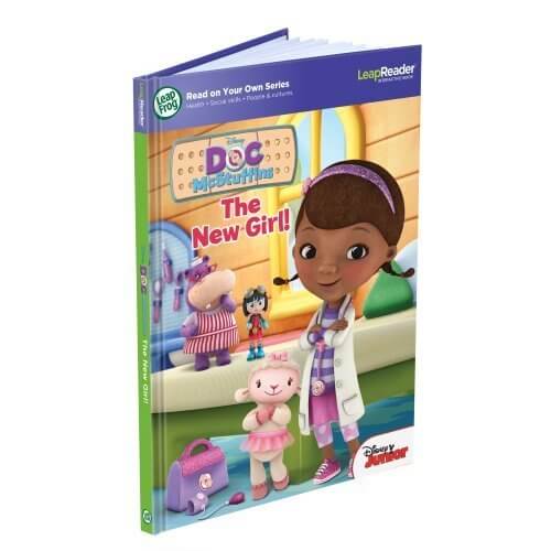 リープフロッグ(LeapFrog) ドックマクスタッフィン(ドックはおもちゃドクター) LEAPREADER BOOK, DISNEY, DOC MCSTUFFINS 21400,ディズニー,人気アニメ,ドックはおもちゃドクター