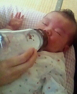 マメたろうさん,コンビ,哺乳瓶,