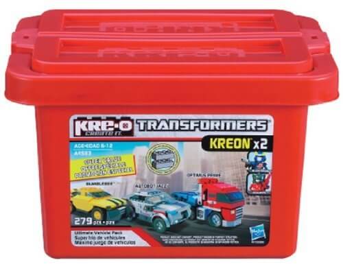 クレオ トランスフォーマー バケツセット 赤,トランスフォーマー,玩具,おすすめ