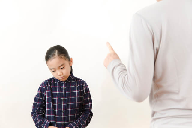 注意される子ども,食事マナー,