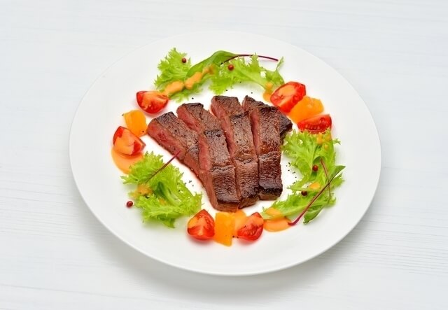 ステーキ,食事マナー,