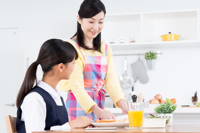 朝食,食事マナー,