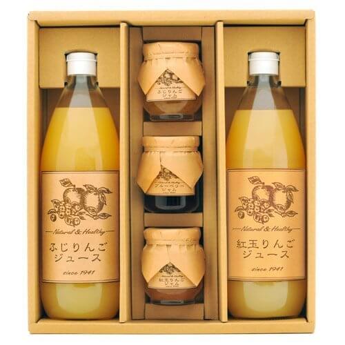 松井農園 ストレートりんごジュース・ジャムのセット ,出産祝い,オーガニック,