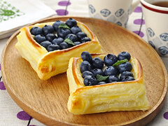 ブルーベリーデニッシュ,冷凍食品,レシピ,