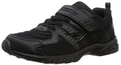 [シュンソク] SYUNSOKU 運動靴 (通学履き) マジックタイプ SJJ 1880 SJJ 1880 B/B (黒/黒/20.0),瞬足,