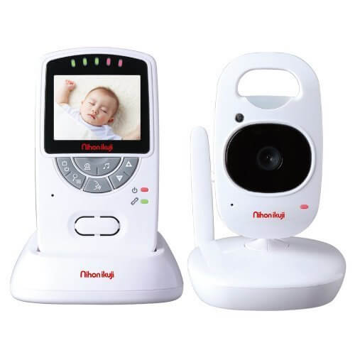 日本育児 デジタルカラースマートビデオモニターII 親機重さ約115g 子機重さ約125g 5000004001 0歳以降対象 さらに映像が滑らかになったビデオモニター,ベビーモニター,おすすめ,口コミ