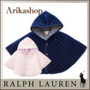 ラルフローレン ベビー　ポンチョ ケープ　マント　アウター　ブランケット　男の子　女の子　POLO キルティッドベロアフーディッドケープ Baby QUILTED VELOUR HOODED CAPE ネイビー ピンク 9M　12M　クリックポスト(メール便)不可　春　夏　秋　冬　クリスマス　02P03Dec16,ベビー,ポンチョ,