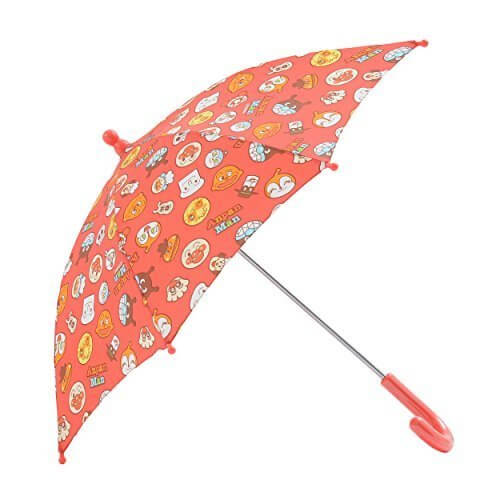 パトリア 子供用 それいけ!アンパンマン 全3色 長傘 手開き レッド 8本骨 40cm 85~100cm 安全傘 A6300-40 [正規代理店品],子ども,傘,