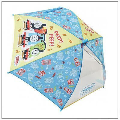トーマス柄がかわいい40cm傘　【きかんしゃトーマス　キッズ傘　40cm　ブルー　60010】,子ども,傘,
