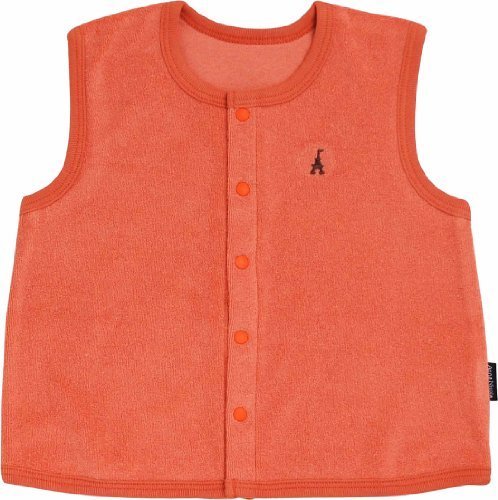 Anna Nicola(アンナニコラ) パイルベストA (60-70cm, オレンジ),ベビー,ベスト,