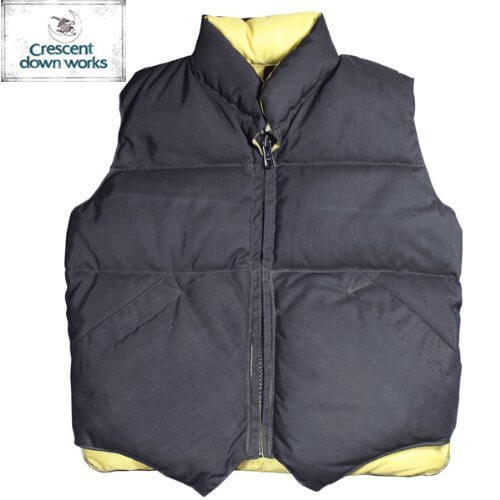 【CRESCENT DOWN WORKS】Kids Down Vest -60/40 Cloth- 【クレセント・ダウン・ワークス】キッズ ダウン ベスト -60/40クロス- ★BLACK 3(95),ベビー,ベスト,