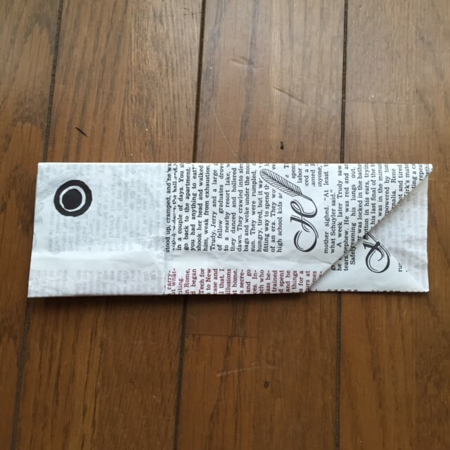 鯉のぼりの完成図 オリジナル,兜,作り方,新聞紙