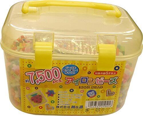 創&遊 アイロンビーズ 約7500ピース 基本セット AB-1500-01,アイロンビーズ,セット,おすすめ