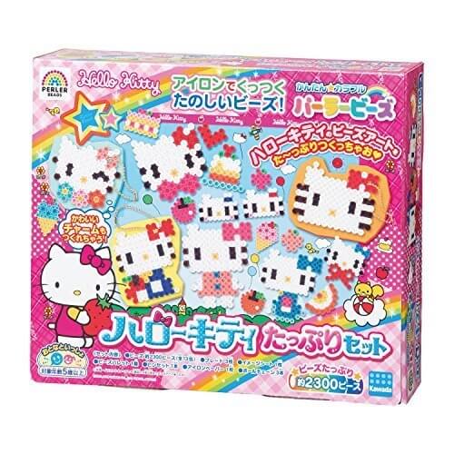 パーラービーズ ハローキティ たっぷりセット,アイロンビーズ,セット,おすすめ